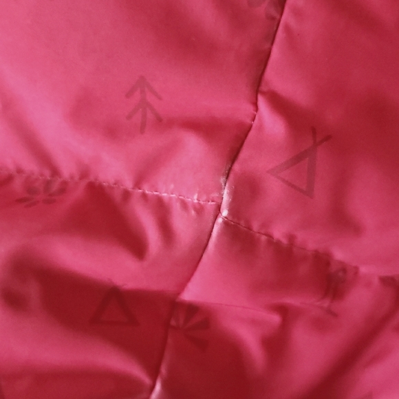 Adidas red down filled bomber jacket - Picture 11 of 13